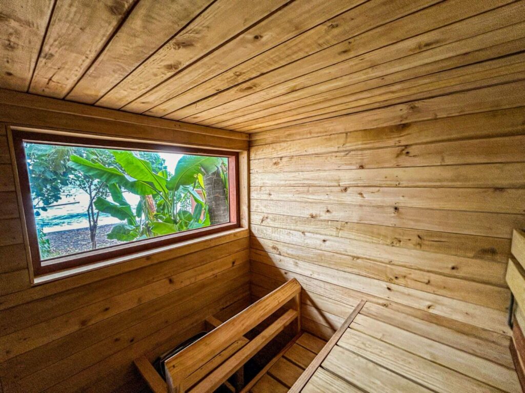 sauna and ice bath bali dive resort and spa